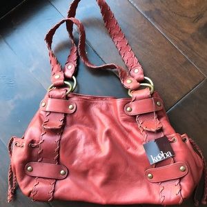 Kooba leather Sienna satchel